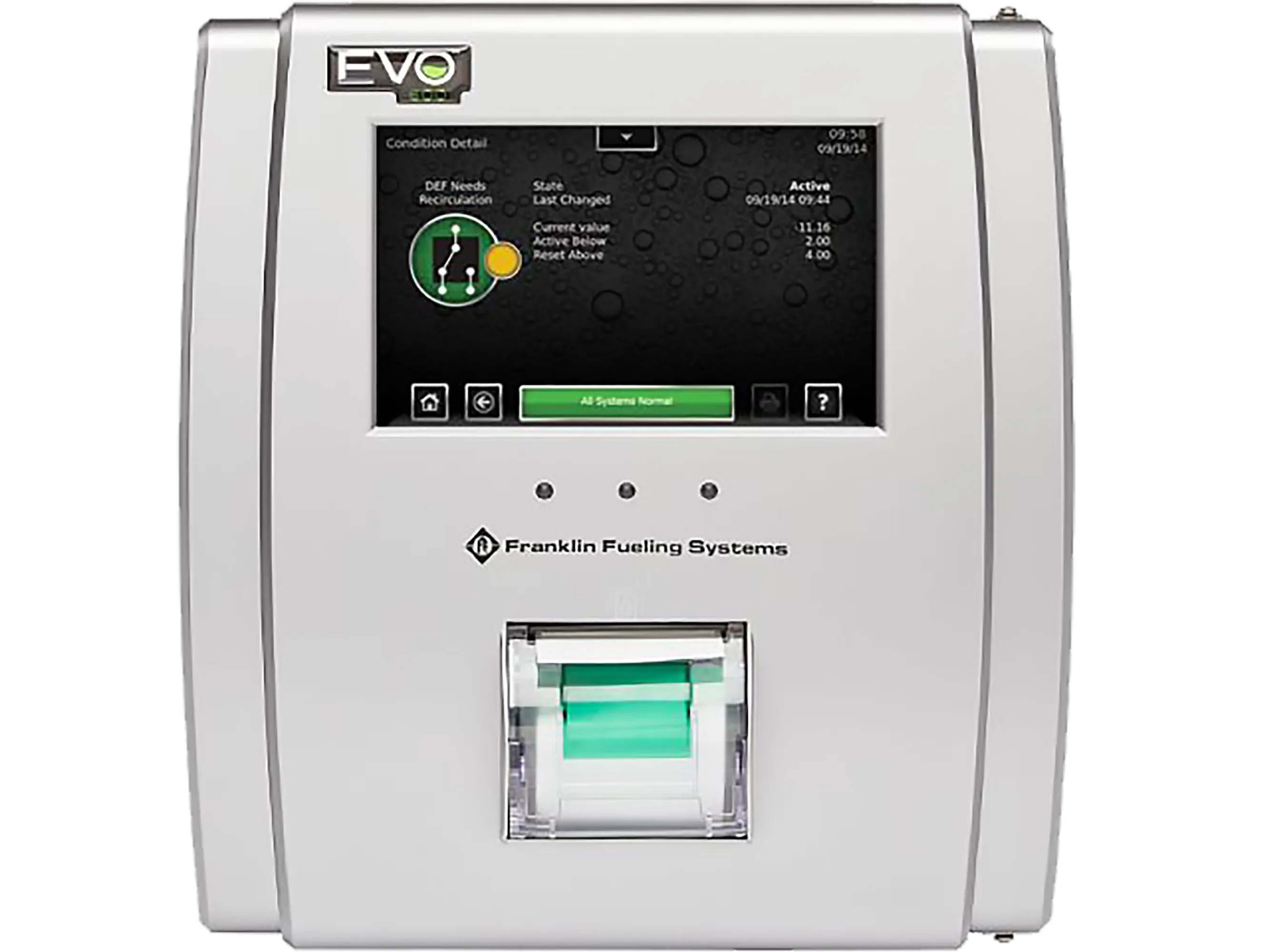 Franklin&#x20;Electric&#x20;Fueling&#x20;Systems&#x20;EVO&#x2122;&#x20;Software,&#x20;DEF&#x20;Adblue&#xAE;&#x20;Recirculation&#x20;And&#x20;Conditioning